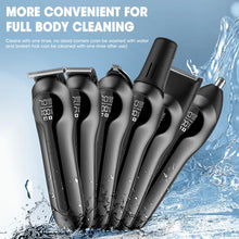 Load image into Gallery viewer, 6 in 1 Multifunctional Grooming Kit Hair Clipper With Digital Display High Power Electric Shaver Nose Hair Trimmer
