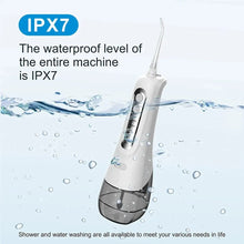 Load image into Gallery viewer, 4 Modes Powerful Irrigator Dental Water Flosser Jet Pick Mouth Washing Machine Shower 30-140psi Floss For Teeth Toothpick
