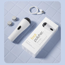Load image into Gallery viewer, Wireless Electric Foot File Pedicure Tool Grinding USB Rechargeable Hard Dead Skin Remover for Feet Grinder Heel Exfoliator
