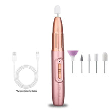 Load image into Gallery viewer, Rechargeable Electric Nail File for Beginner Portable Electric Nail Drill for Home Manicure
