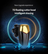 Load image into Gallery viewer, 7D Independently 7 Cutter Floating Head Waterproof Electric Razor Multifunction USB Charge Trimmer Men Shaver For Men
