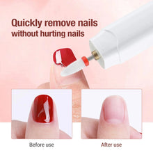Load image into Gallery viewer, Professional 18000RPM Electric Portable Nail Drill Machine USB Rechargeable Low Noise Nail Sander File for Manicure Salon Tools
