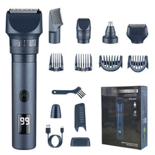 Load image into Gallery viewer, 5 IN 1 Multi Functional Hair Clipper Set For Men Upgraded Combination Electric Shaver Haircutting and Nose Hair Trimming
