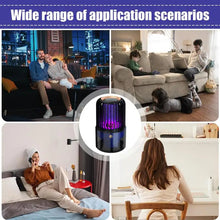 Load image into Gallery viewer, Fly Light Trap Portable Silent Fly Trap Lamp USB Rechargeable Fly Zappers For Home Fly Trap Fly Control Device For Patio
