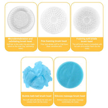 Load image into Gallery viewer, Electric Bath Shower Brush Handheld Massage Body Brush Back Clean Long Handle Spa Exfoliation Clean Scrub Bath Brushes
