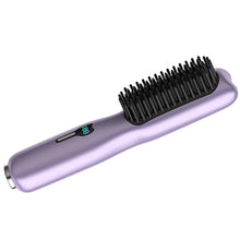 Load image into Gallery viewer, Hair Straightener Brush Heated Straightening Brush Hair Straightener Comb Gifts
