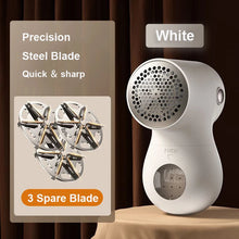 Load image into Gallery viewer, Lint Remover for Clothes Rechargeable Hair Ball Trimmer 6 Blade Flexible and Sharp Fluff Lint Removers Fabric Shaver
