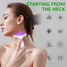 Load image into Gallery viewer, 7 Colour Light Neck Instrument Face and Neck Whole Body Beauty Massage Three Gears 7 Modes with Screen Display
