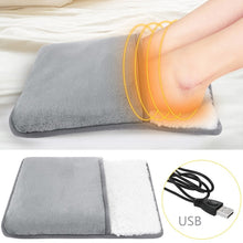 Load image into Gallery viewer, Warm Slippers Feet Warm Slippers Heating Glove USB Electric Heating Pad Winter Hand Foot Warmer Washable Household Foot Warmer

