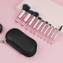 Load image into Gallery viewer, 10Pcs Mini Makeup Brush Set Powder Eyeshadow Foundation Blush Blender Concealer Beauty Makeup Tools Brush Professional
