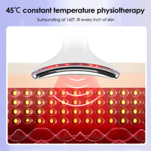 Load image into Gallery viewer, Electric Neck Beauty Device Firming and Lifting Lighten Neck Lines Sonic Vibration Warm Neck Massager Facial Rejuvenation
