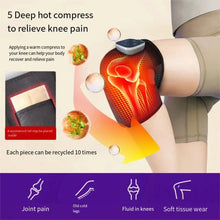 Load image into Gallery viewer, Beauty Health USB Rechargeable Knee Heated Massager 3 Gears Vibrator for Shoulder Album Knees Massage
