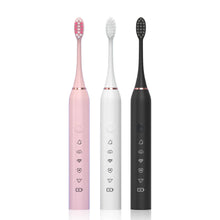 Load image into Gallery viewer, Electric Toothbrush Sonic Toothbrush Rechargeable IPX7 Waterproof 5 Mode Travel Toothbrush with 5 Brush Head best Gift
