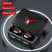 Load image into Gallery viewer, Bluetooth Earphones Slide Cover Charging Case Led Gaming Lights 3D Sound Long Battery Life Game Mode Instant Connection
