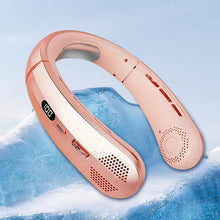 Load image into Gallery viewer, Wearable Neck Fan 5 Spd USB Charge Hands-Free Quiet Light Unisex Outdoor/Office 40% Off+FS 8h Batt Summer Fan
