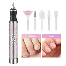 Load image into Gallery viewer, 20000RPM Electric Nail Polisher Rechargeable Nail Polisher Nails Portable Nail Drill Machine Kit Manicure Drill Salon Tool
