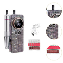 Load image into Gallery viewer, Portable Nail Drill Machine 50W Manicure Pedicure Tool for Drilling Carving
