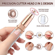 Load image into Gallery viewer, Electric Facial Epilator Hair Removal Shaving Machine Face Depilator Eyebrow Trimmer Bikini Painless Shaver Remover for Women
