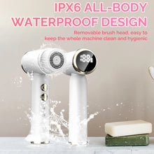 Load image into Gallery viewer, LED Electric Facial Cleansing Brush 6 In 1 Face Cleaner Blackhead Removal Pore Clean Skin Rejuvenation Beauty Care Device

