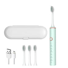Load image into Gallery viewer, Smart Sonic Electric Toothbrush USB Ultrasonic Electric Toothbrush for Adults Automatic Tooth Brush Teeth Cleaning IPX7 Waterproof
