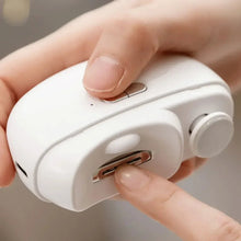 Load image into Gallery viewer, Electric Nail Clipper Grinding and Polishing 2 in 1 Multifunctional Portable Automatic Nail Cutter Electric Manicure Tool
