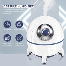 Load image into Gallery viewer, ABGR-Astronaut Spaceship Aromatherapy Air Humidifier Purifier Electric Water Fragrance Diffuser Humidificador
