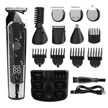 Load image into Gallery viewer, 6 IN 1 Rechargeable Electric Nose Hair Clipper Multifunctional Men Hair Trimmer Professional Electric Shaver Beard Razor
