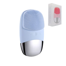 Load image into Gallery viewer, Electric Face Cleansing Brush Facial Cleanser Sonic Facial Cleansing Brush Scrubber Skin Massager
