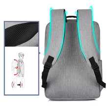 Load image into Gallery viewer, Men's Backpack Waterproof Oxford Cloth Bag Multifunction USB Charging Rucksack Male For Laptop Business Travel Bagpack
