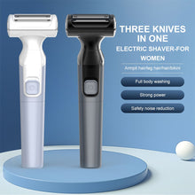 Load image into Gallery viewer, Electric Depilator Safety Epilator Hair Remover Shaver Machine Bikini Body Facial Hair Removal Beard Razor Trimmer for Women Men
