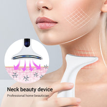 Load image into Gallery viewer, EMS Face Lifting Neck Tightening Vibrator Skin Care Red Light IPL Rejuvenation Beauty Anti-wrinkle Face Massager Device
