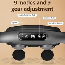 Load image into Gallery viewer, Six Head Fascia Gun Massager Professional Level Muscle Relaxation Massage Gun Electric Vibration Waist and Back Massage
