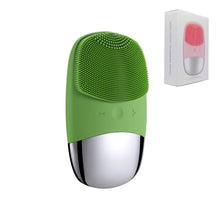 Load image into Gallery viewer, Electric Face Cleansing Brush Facial Cleanser Sonic Facial Cleansing Brush Scrubber Skin Massager
