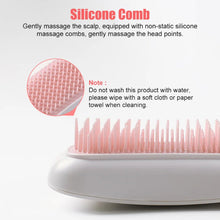 Load image into Gallery viewer, Electric Head Massager Vibration Brush Silicond Massage Comb Tickle Anxiety Physiotherapy Apparatus Scalp Massage Apparatus
