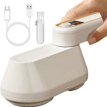 Load image into Gallery viewer, Fabric Shaver and Lint Remover Rechargeable Electric Fuzz Remover  Electric Sweater Shaver to Remove Pilling Fuzz Remover
