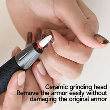 Load image into Gallery viewer, Professional Electric Nail Drill Polishing Machine Rechargeable Portable Nails File Set for Dead Skin Removal Manicure Pen

