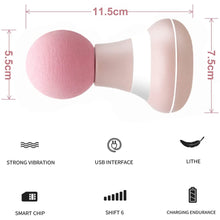 Load image into Gallery viewer, Electric Mini Handheld Massage Gun 6 Speed Vibration Fitness Massager Relieve Fatigue Personal Care Pain Relief Body Massager
