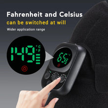 Load image into Gallery viewer, Heating Shoulder Massager Vibration Electric App Control Massage Pads Muscle Fatigue Relax Belt Temperature Shoulder Steamer Pad
