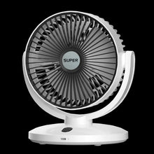 Load image into Gallery viewer, Portable 5-speed Electric Fan 90° USB Adjustable Cooling Fan Silent Adjustable Ultra Silent For Home, Desk and Office

