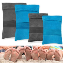 Load image into Gallery viewer, Sand Remover For Beach Sand Removal Bag Powder Pouch Sand Remover Brush Beach Vacation Camping Essentials
