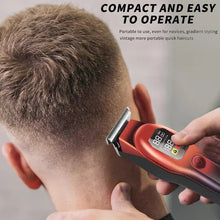 Load image into Gallery viewer, Hair Beard Trimmer for Men Professional T Liners Clippers Mens Cordless Barber Clippers Zero Gapped Grooming Hair Cutting Kit
