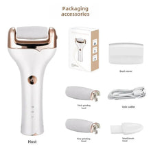 Load image into Gallery viewer, Electric Foot Grinder Dead Skin Remover Pedicure Tool Stone Foot Grinder For Callus
