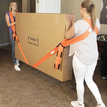 Load image into Gallery viewer, 2-Person Shoulder Harness and Moving Straps System Lift Furniture Appliances Item Up To 800 Lbs Safe and Easy Like A Pro
