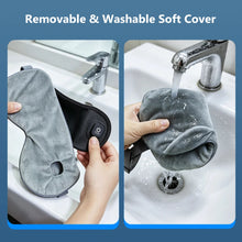 Load image into Gallery viewer, Cordless Heated Eye Mask for Dry Eyes 4 Levels Hot Compress Smart Timing Sleeping Mask Electric Warm Eye Compress for Eye Relief

