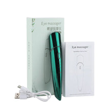 Load image into Gallery viewer, EMS Electric Eye Massager Eye Skin Lift Anti Age Wrinkle Skin Care Tool Vibration 42℃ Hot Massage Relax Eyes Photo Therapy
