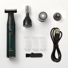 Load image into Gallery viewer, 4 IN 1 Electric Shaver Rechargeable Beard Electric Razor For Men Face Shaving Machine Male Beard Clipper Cleaning Shaver
