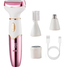 Load image into Gallery viewer, Female Hair Removal Device - Shaver Nose Hair Removal Device Underarm Hair Removal Device Eyebrow Trimmer Rechargeable
