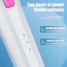 Load image into Gallery viewer, Electric Callus Dead Skin Remover Wireless Foot Grinder ABS Material USB Rechargeable Heel Scraper for Feet Dead

