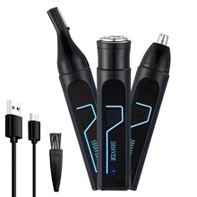 Load image into Gallery viewer, Men' S Rechargeable Ear And Nose Hair Trimmer, Grooming Kit Featuring Powerful Motor,Professional
