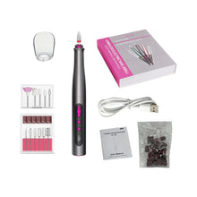 Load image into Gallery viewer, Electric Nail Sander Drill Manicure Machine Supplies for Professional Polisher Stylist Set Rechargable Wireless Portable Cordles
